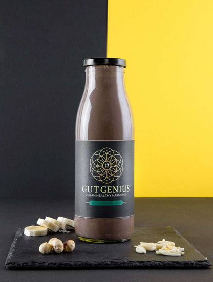 Nature’s Protein Shake Kakao Nougat – 100% Bio, vegan, reich an pflanzlichem Protein, Ballaststoffen, Omega-3-Fettsäuren und gesunden Fetten, ohne künstliche Zusätze.